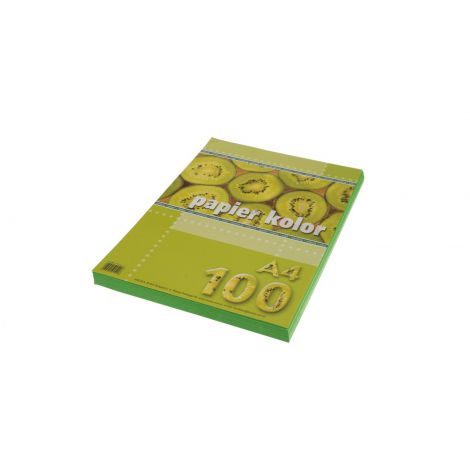 Papier ksero A4/100/80g Kreska zielony - 2